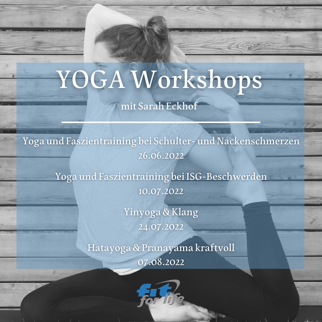 Yoga Workshops mit Sarah Eckhof
